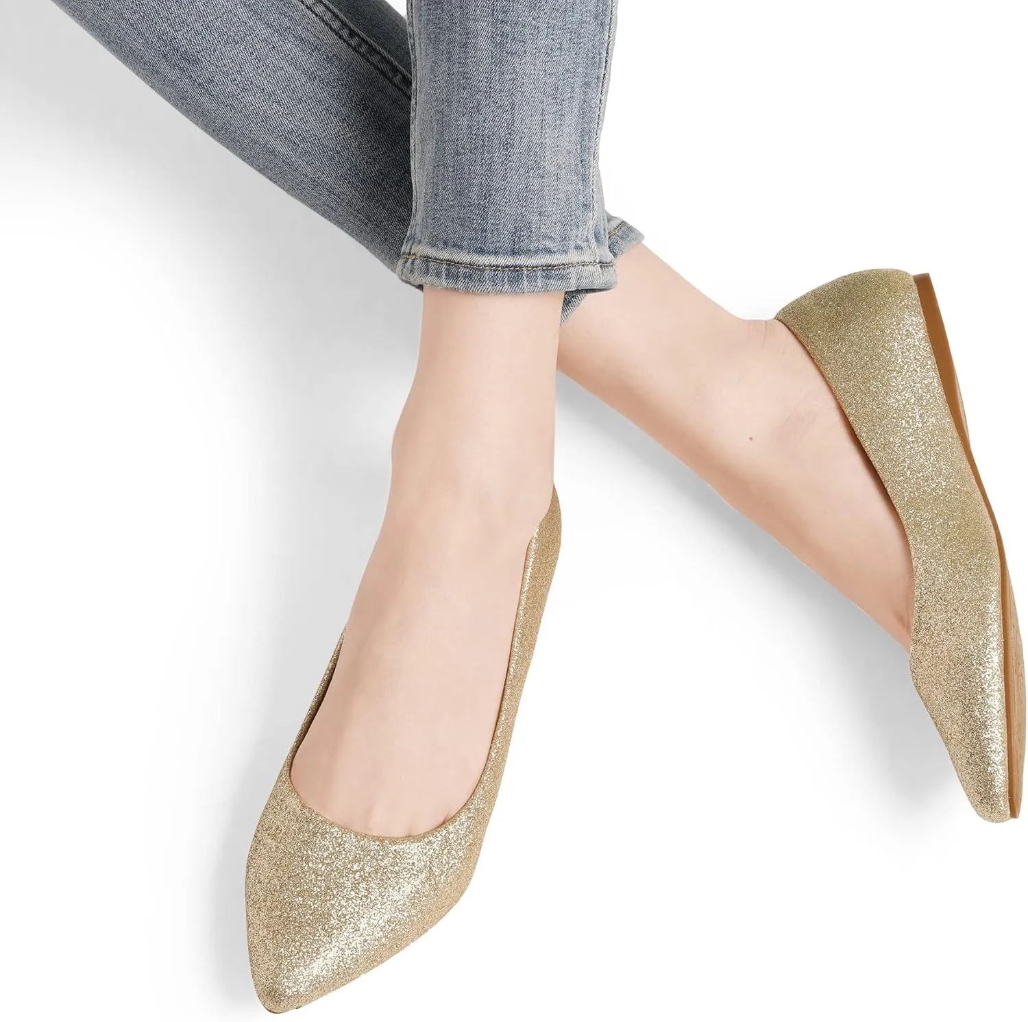 Slip On Casual Flat Shoes for Work Office Business DREAM PAIRS Women's Dress Pointed Toe Flats preach poster rustic suburb chary categorically Ballet Comfort Soft 