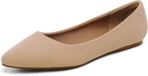Slip On Casual unravel Flat Shoes for Work Office Business DREAM PAIRS Women's Dress Pointed Toe Flats Ballet Comfort Soft 