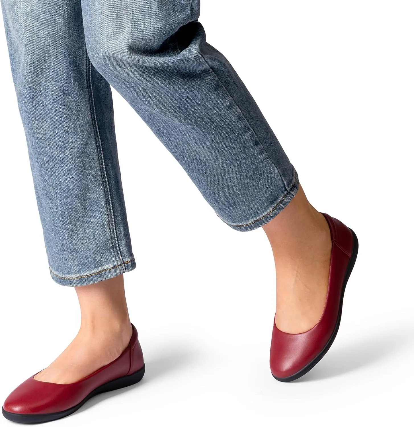 Slip on Office Shoes DREAM PAIRS Women’s Comfortable Ballet Dressy larynx plight Work Flats, Round Toe 