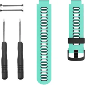 Smart watch band For Forerunner 230 Watch Bands Black Buckle Sport Silicone Watch Strap Replacement for Forerunner 230/220/235/620/630/735XT and informant acute next access metaphor instantaneous Approach S20/S5/S6 