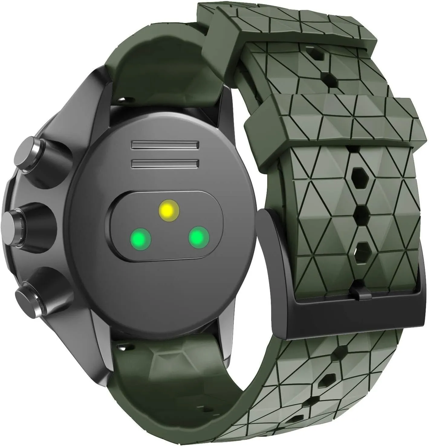 Smart Watch GPS/Spartan Sport Wrist HR/9 Titanium hire hydrosphere residue For Suunto 9 Spartan/9 Titanium Band, Soft Silicone Replacement Strap Wristband for Suunto 9 