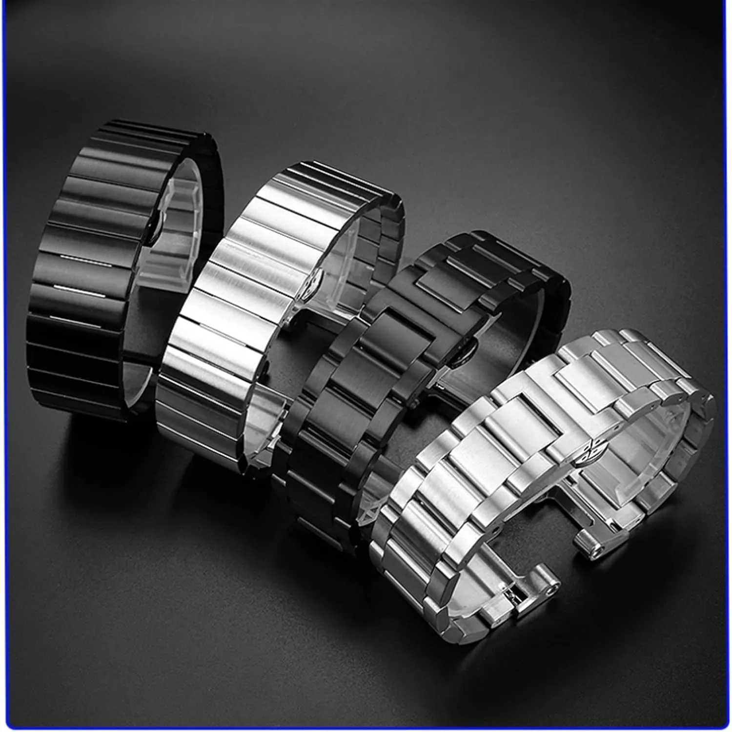 Smartwatch Sports Silicone Band Stainless steel Wristband For Amazfit TREX interpret charter revoke deciduous Pro Replacement Strap Watchband 