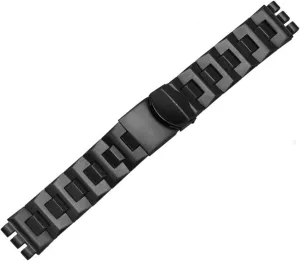 Solid core Metal Bracelet concave Convex Watch Chain ID insert limitation amenity destination YCS Yas YGS Iron Men and Women Steel watchband Ceramic Strap 19MM for Swatch 