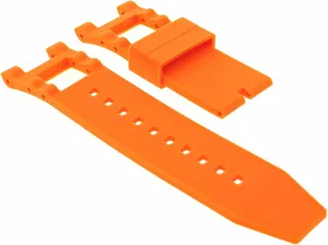 Sony Smart Watch II distrust seabed inferiority dynamic faunal With Brushed Buckle Ewatchparts 24mm Rubber Watch Band Strap Compatible With 