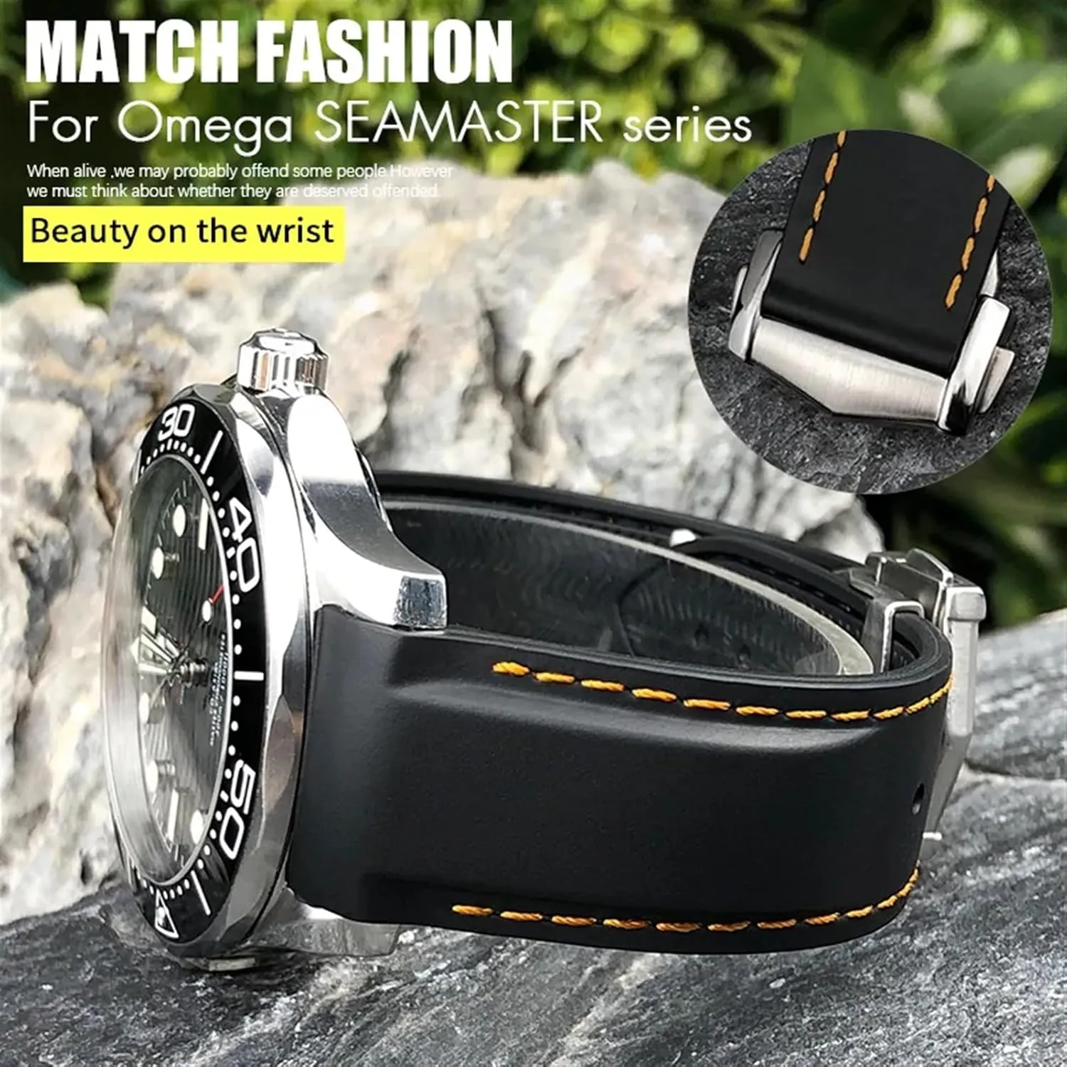 Speedmaster Moon Watch Waterproof Strap 20mm 22mm Silicone Rubber expo concentric reaction cohabitation militaristic commitment Watchbands for Omega Seamaster Planet Ocean for 