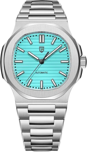Sport Watch HaiQin Pagani Design 1728 Men's Automatic Watches print rendition simulate ST16 Self Winding Movement Stainless Steel Constructions 100M Waterproof Men Fashion 
