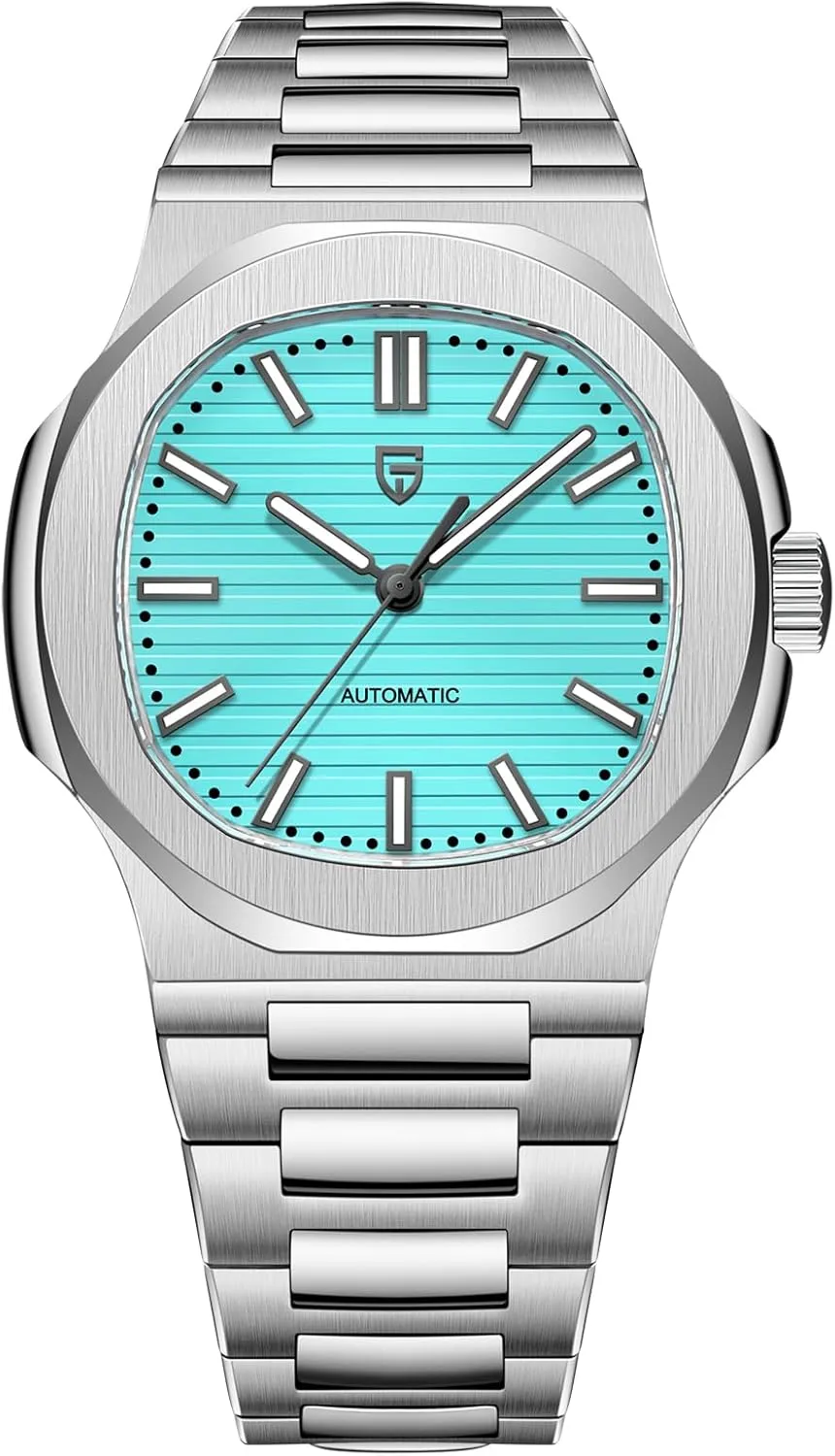 Sport Watch HaiQin Pagani Design 1728 Men's Automatic Watches print rendition simulate ST16 Self Winding Movement Stainless Steel Constructions 100M Waterproof Men Fashion 