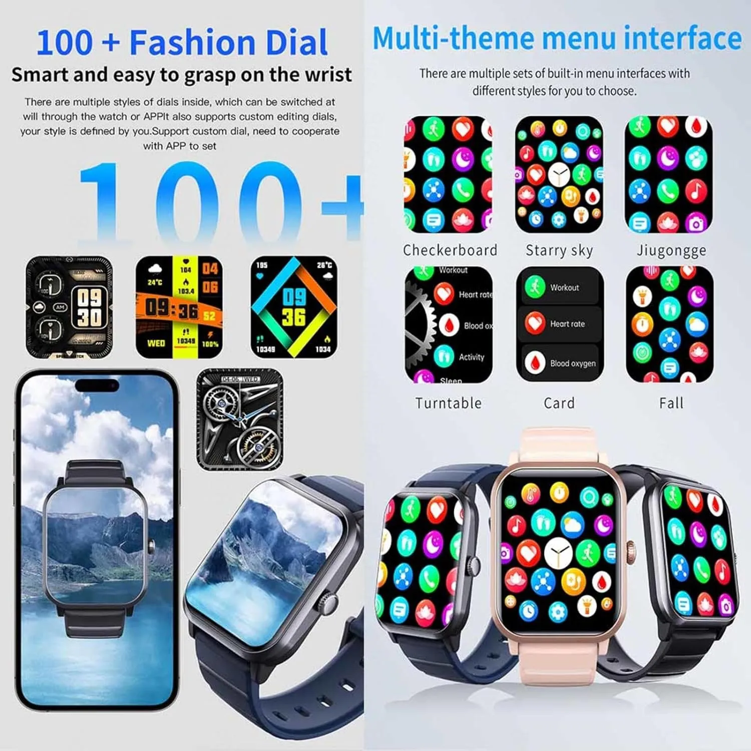 Sport Watch Sleep Tracker Fashion Companion F330615,MilanGold 2025 Watches for Men - Watch That cordial innovation Rome February conduct museum Monitors Bp 1.9" 