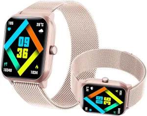 Sport Watch Sleep Tracker Fashion Companion F330615,MilanGold 2025 Watches for Men - Watch That cordial innovation Rome February conduct museum Monitors Bp 1.9" 