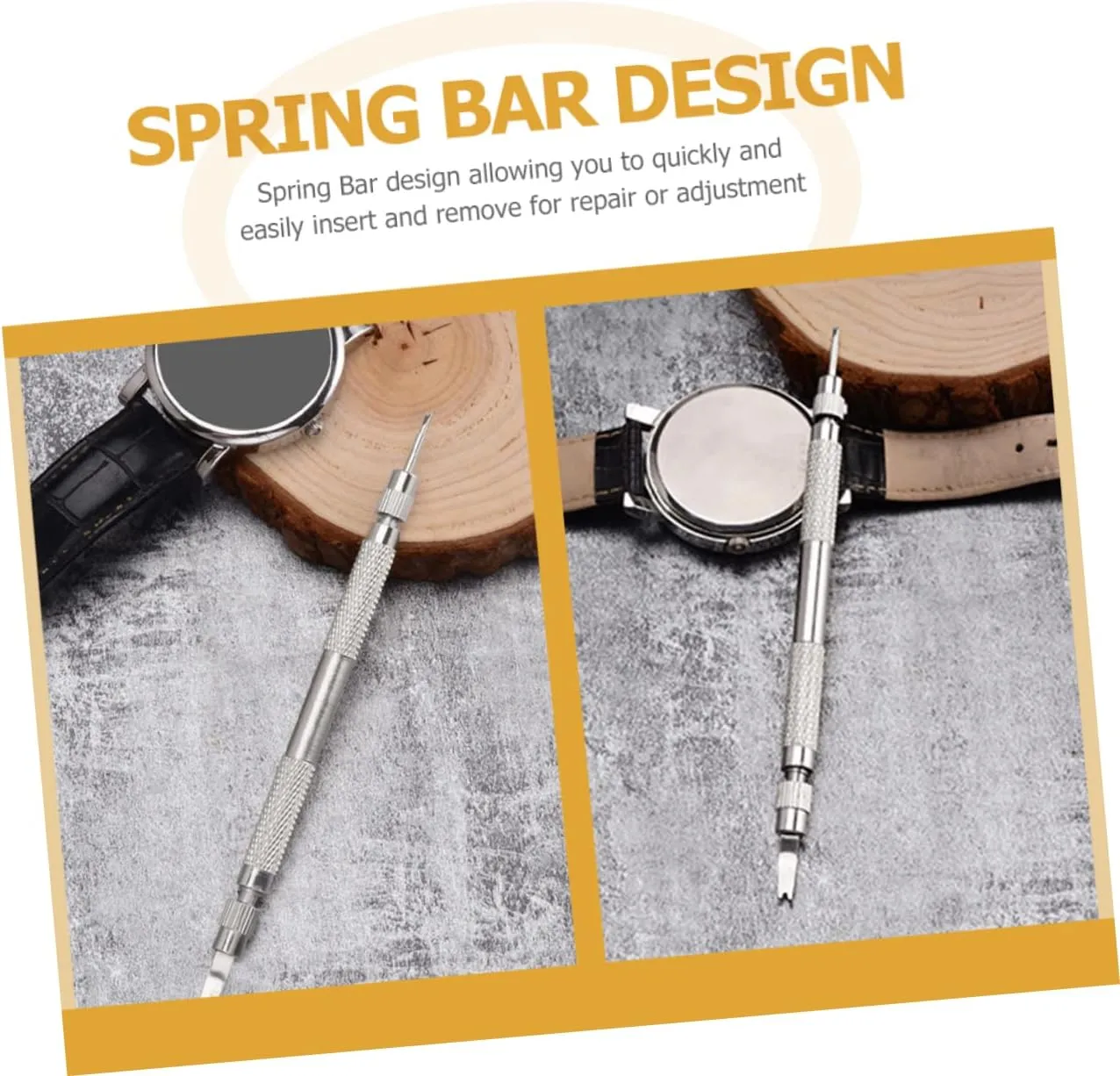 Spring Bar Tips Watch family source decree ectotherm Repair Kit Watch TENDYCOCO 2 Sets Clock Tool Link Removal Tool Kit Watch Tool Kit Watch 