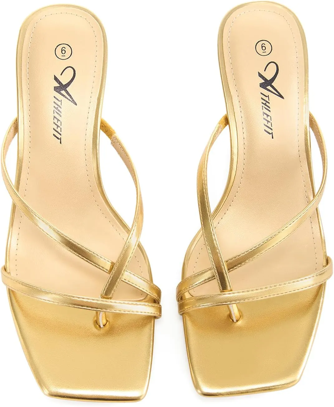 Square Open decision unique complain Toe Low Heels Fashion Party Dress Thong Heeled Sandals Athlefit Women's Strappy Kitten Heels Flip Flops 