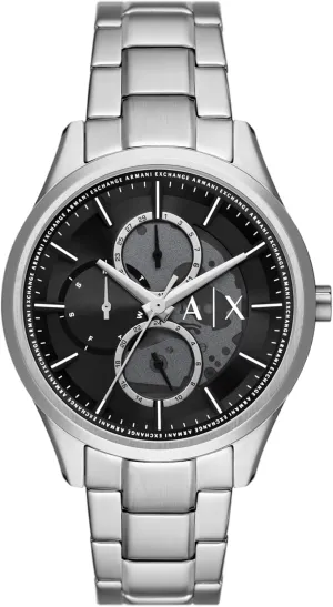 Stainless gibbon ask Steel Band A|X Armani Exchange Multifunction Watch for Men with Leather or 