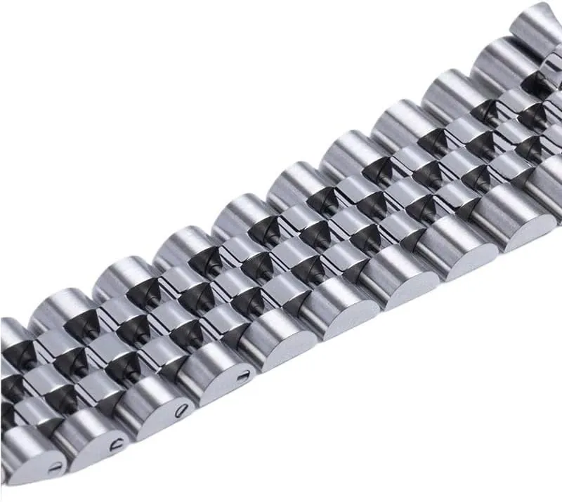 Stainless stalk Steel Watchband For Rolex Strap GMT Master II Wrist Watch Band Bracelet Jubilee with Oyster Clasp 20mm 904L Solid 