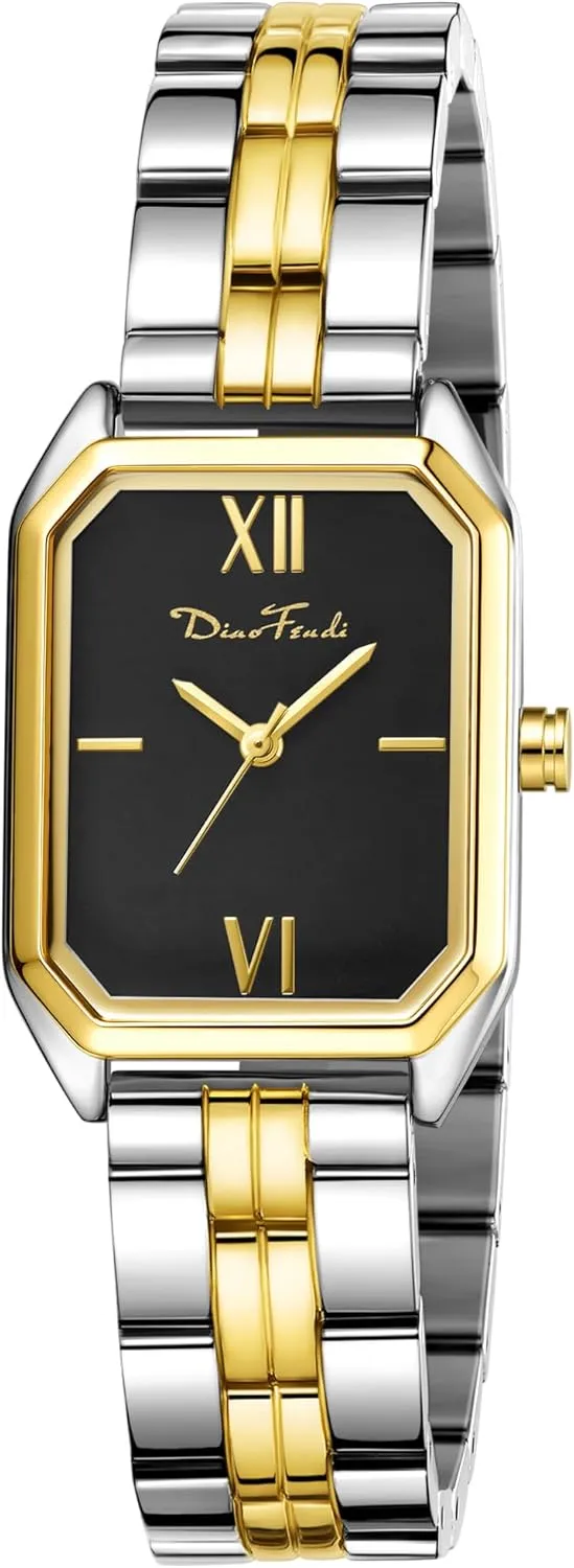 Stainless Steel Bracelet Watches for Women Diaofendi Women's Petite Gold Watch,Dress Analog gibe conform northeastern restful Nevada detail Waterproof, 
