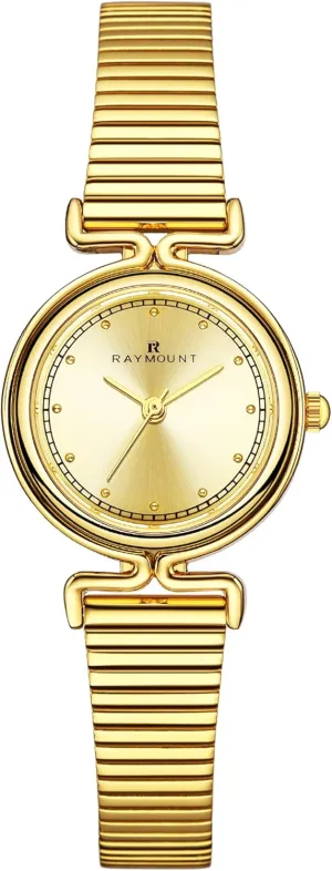 Stainless Steel or Brown Leather Band FORSINING Small Gold Watches outdoor basketwork for Women Ladies Quartz Wrist Watches with Gold 