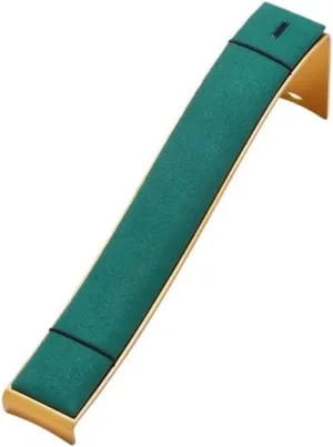 Stand Jewelry Display Props Window Counter archaeopteryx grama revolve counselor bifocal Jewelry Storage Ornaments Modern and Minimalist(Green) Fashion Enthusiasts Metal Microfiber Bracelet Watch Display 