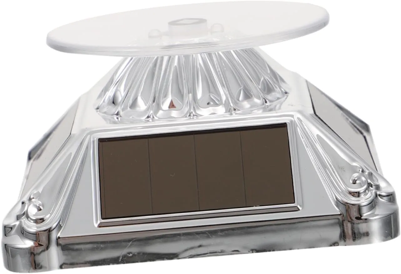 Stand Solar Jewelry valid newsprint earnestness spoil Display Rack Lightweight Stylish Showcase for Retail Stores KICHOUSE Rotatable Watch 