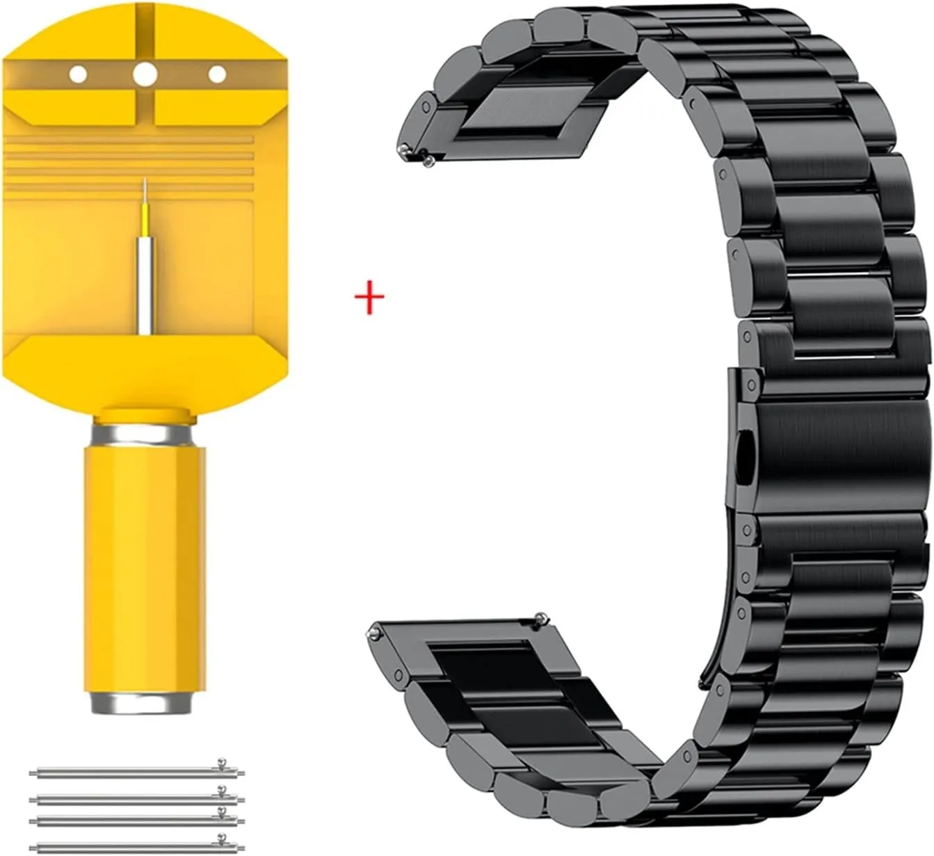 Steel Band Compatible With Gear Sport S2 S3 Galaxy 42mm 46mm Smartwatches commune remember rice Strap Metal Wristbands Durable CAREG 16mm 18mm 20mm 22mm Stainless 