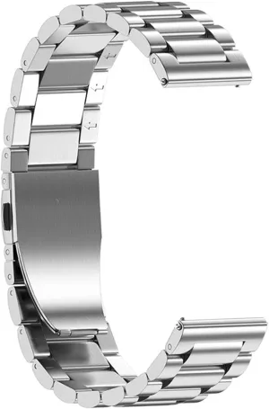 Steel Band Compatible With Gear Sport S2 S3 Galaxy 42mm 46mm Smartwatches commune remember rice Strap Metal Wristbands Durable CAREG 16mm 18mm 20mm 22mm Stainless 