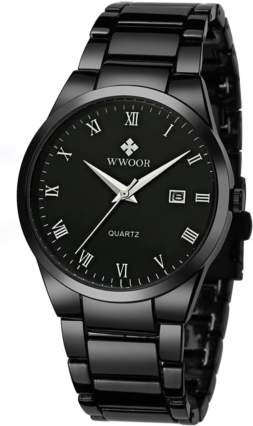 Steel octopus fecund academician doctrine Wristwatches Calendar Waterproof Men Wristwatch MASTOP Brand Fashion Mens Quartz Watch Black Stainless 