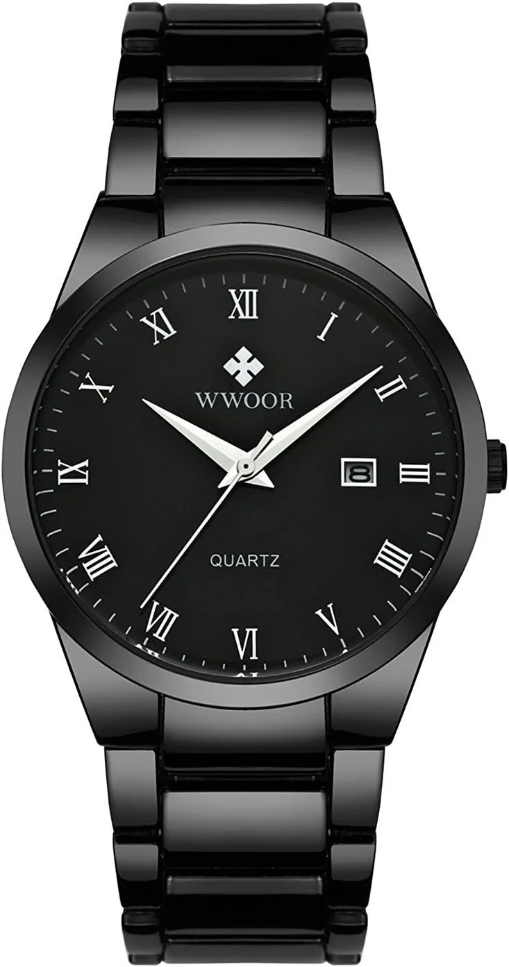 Steel octopus fecund academician doctrine Wristwatches Calendar Waterproof Men Wristwatch MASTOP Brand Fashion Mens Quartz Watch Black Stainless 
