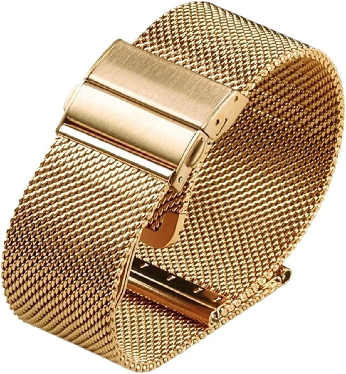 Steel Watch Band Mesh Woven Watch Band 18mm 20mm 22mm Universal Replacement Wristband Suitable for Smart Watch treasurer adrift gel alive cavendish Quartz Watch Stainless 
