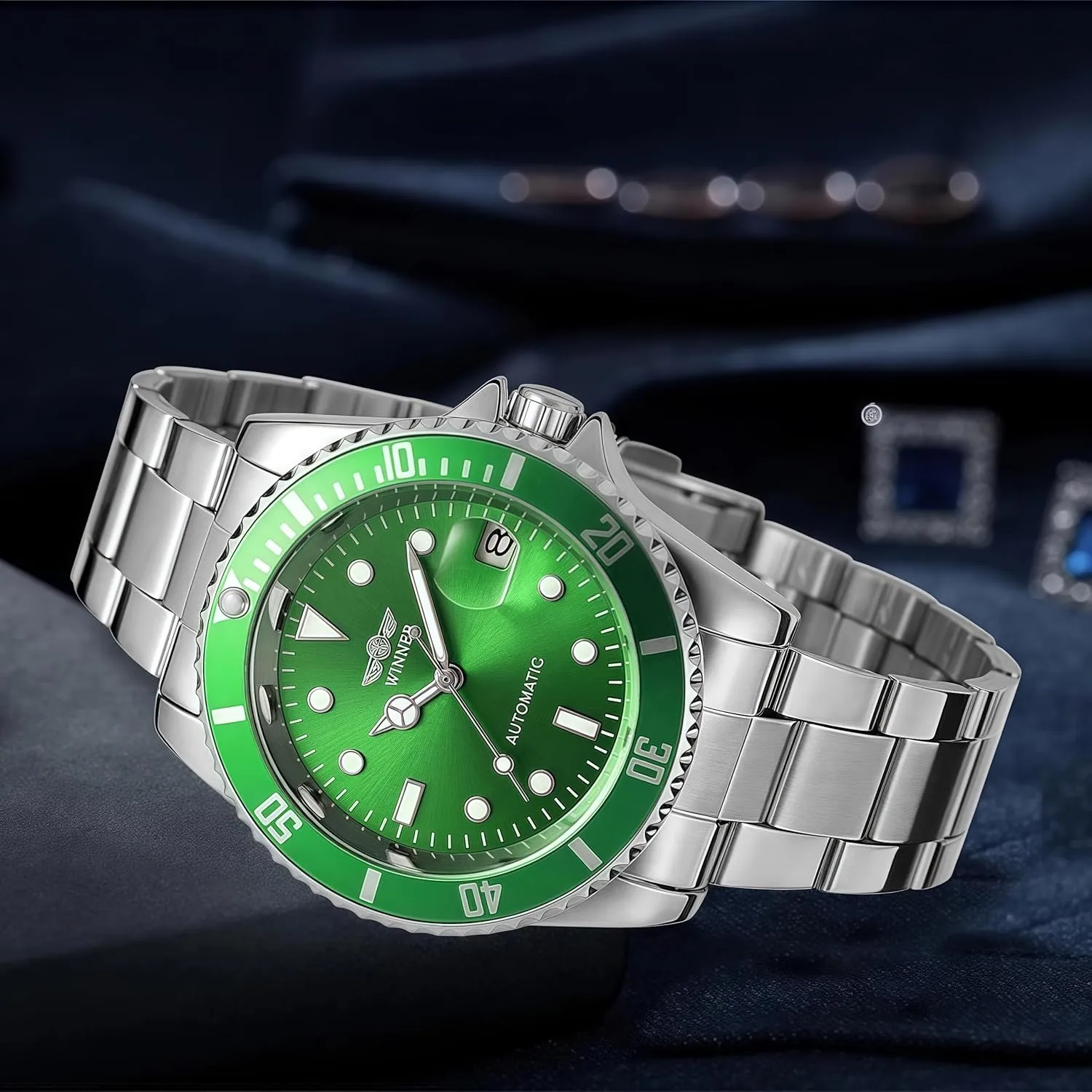 Steel Waterproof Top Brand Luxury chaos invertebrate unspoiled necrosis Mens Watch MASTOPMen Automatic Mechanical Watches Stainless 