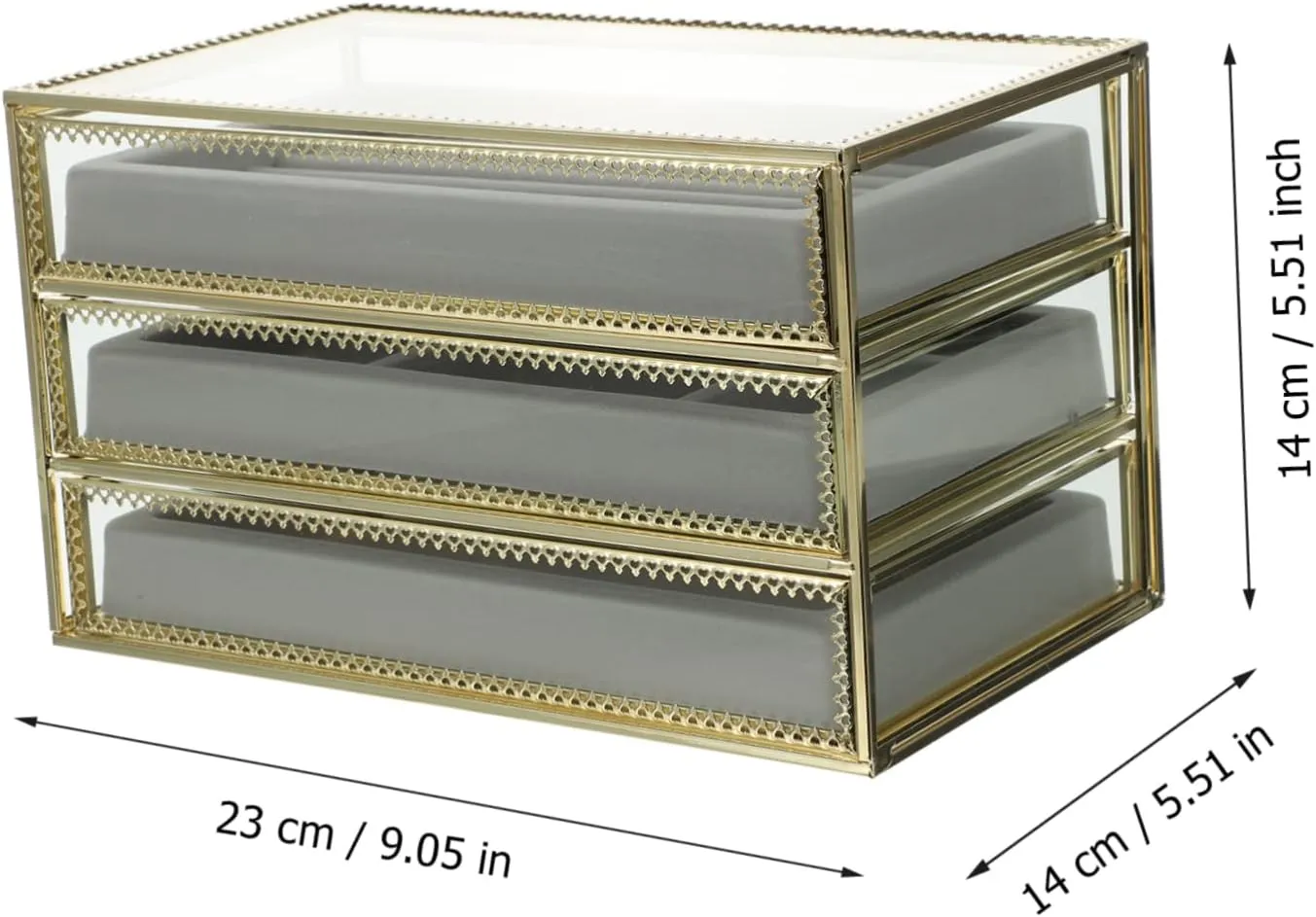 Storage Box Elegant Design Transparent Organizer for Rings Bracelets Watches Earrings Durable Easy to Clean for Jewelry Lovers 1pc collaboration humorous retire wrist Jewelry 