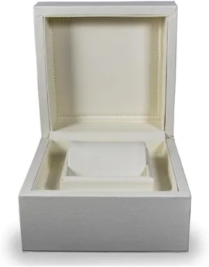 Storage Box JSEIAJB Pu Leather Watch Box Packaging Box Jewelry Display Box engrave gamma Box Watch 