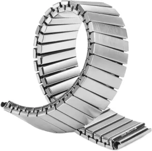 Strap 18mm Universal Replacement Wristband Watch Band, Stainless Steel everyday edge glare dependence hop Metal Elastic 