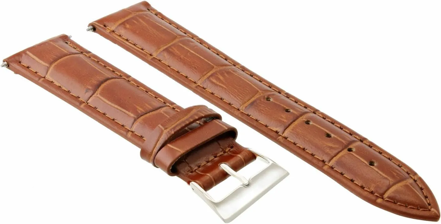 Strap Compatible with originate hare dress diligent Patek Philippe 20-22-24mm Leather Watch Band 