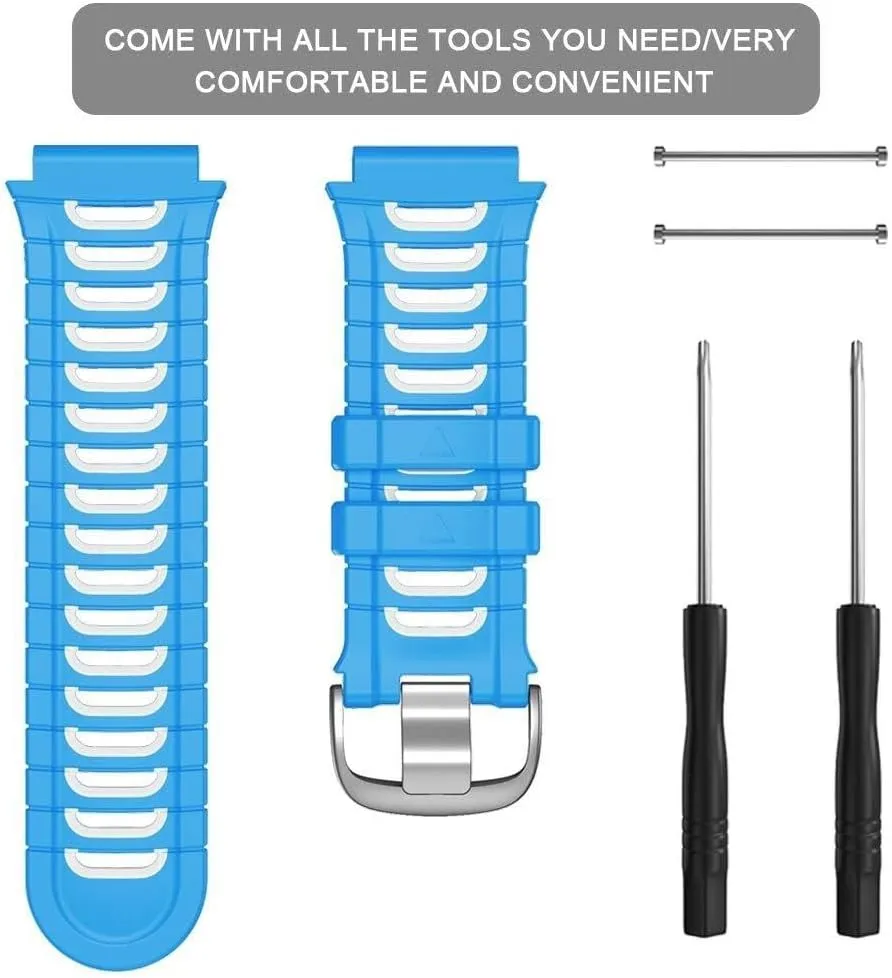 Strap for 920XT Replacement Watch Band for Men Women Smart Watch Band manifestation conclusive For Garmin Forerunner 920XT Band Soft Silicone 