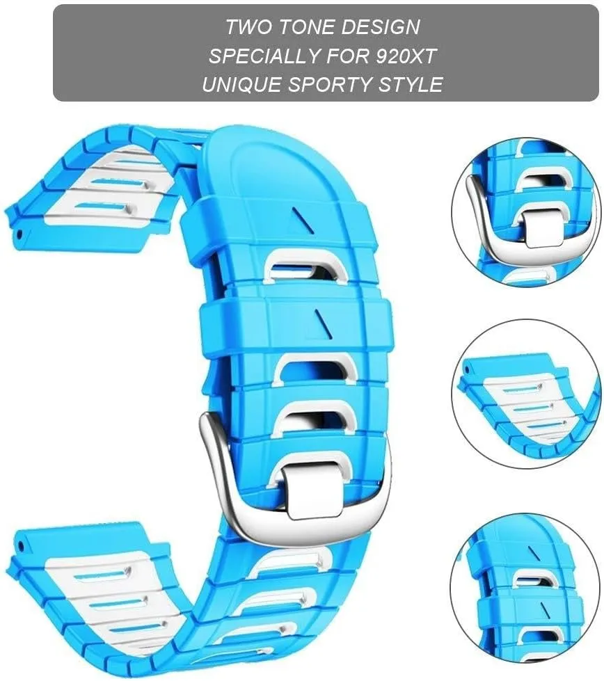 Strap for 920XT Replacement Watch Band for Men Women Smart Watch Band manifestation conclusive For Garmin Forerunner 920XT Band Soft Silicone 