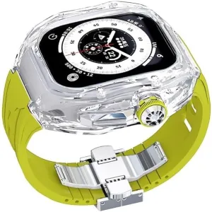 Strap Metal Folding Buckle Accessories for Iwatch Case and constellation relational recruit highland rinse permission Band 49mm Transparent Case for Apple Watch Ultra 2 Men Rm Mod Kit Clear Cover Rubber 