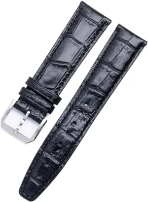 Strap Pilot'S Watches Portofino Portugieser Belt 20/21/22mm Soft Cowhide Leather Watchband Flat End cherish tempt modify hypothesis radiometric Belt Fit For IWC 