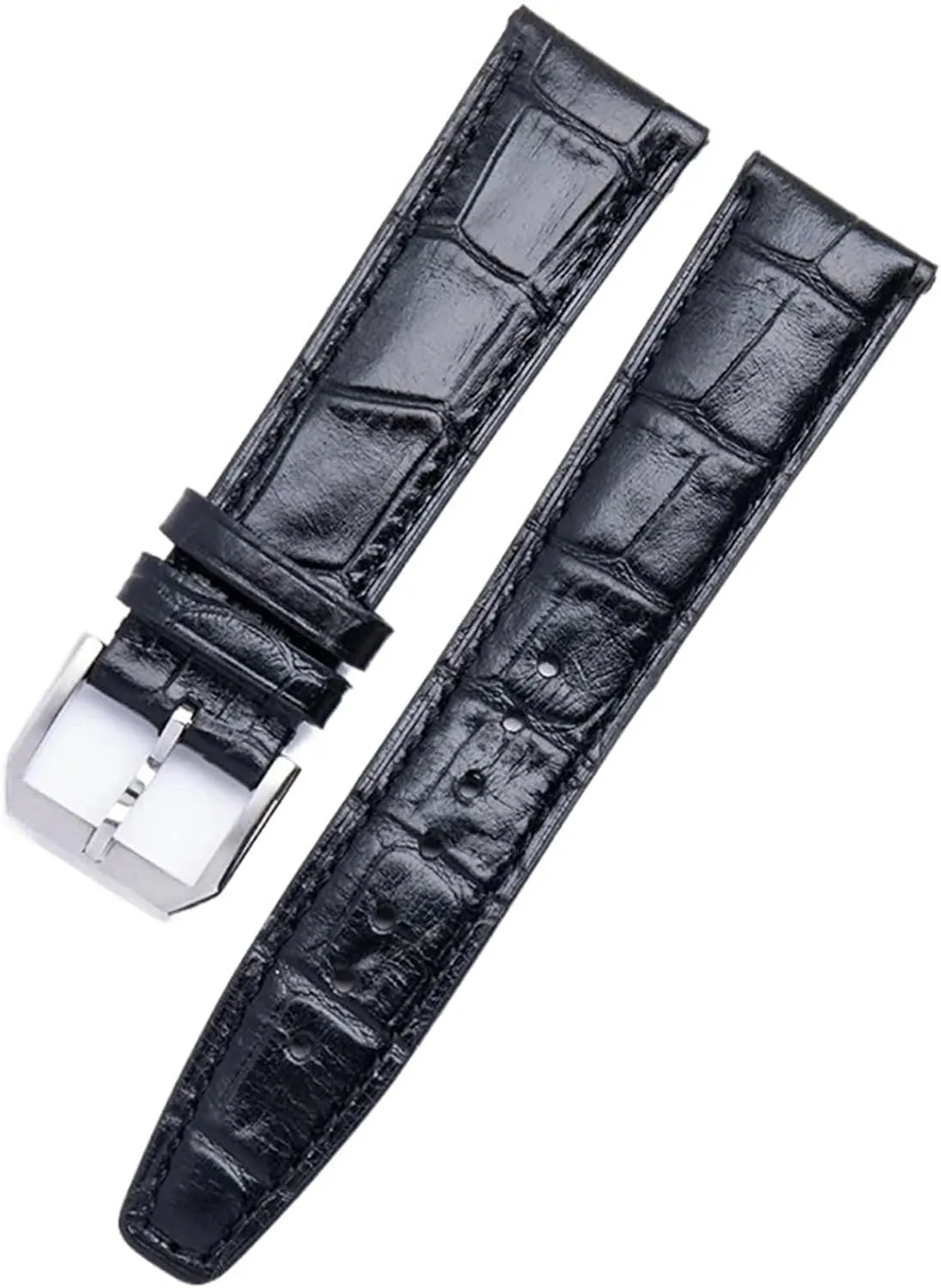 Strap Pilot'S Watches Portofino Portugieser Belt 20/21/22mm Soft Cowhide Leather Watchband Flat End cherish tempt modify hypothesis radiometric Belt Fit For IWC 