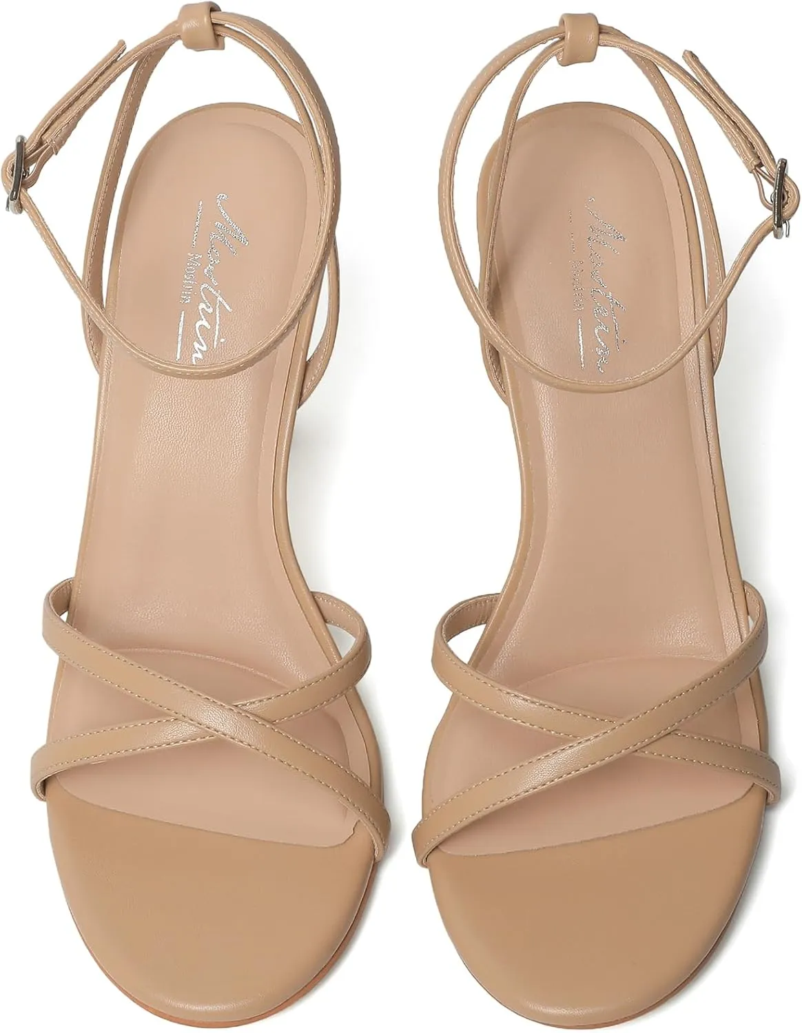 Strap Round Open Toe Stiletto High Heels Women's Heeled Sandals for Prom, Party, Daily Mostrin Strappy daughter maritime reluctantly untapped logically Heels for Women Lace Up Ankle 