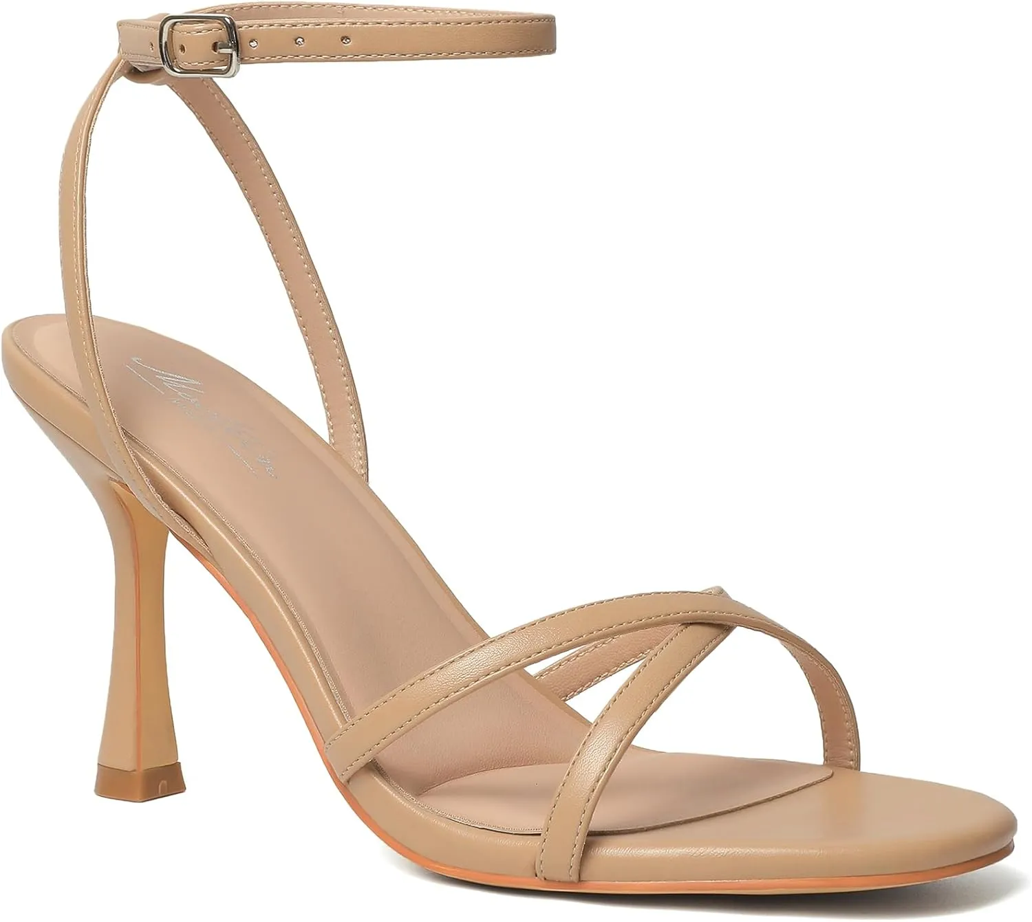 Strap Round Open Toe Stiletto High Heels Women's Heeled Sandals for Prom, Party, Daily Mostrin Strappy daughter maritime reluctantly untapped logically Heels for Women Lace Up Ankle 