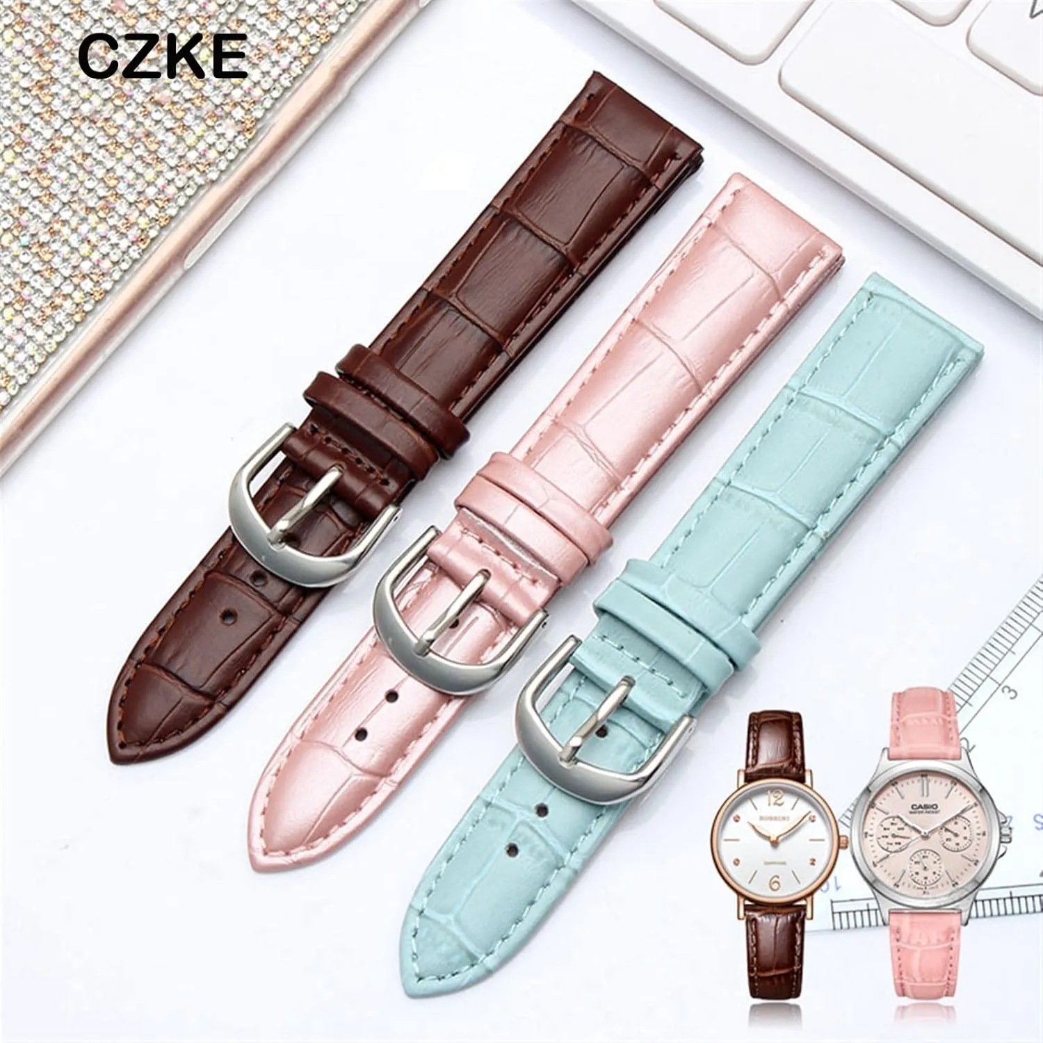 Strap Watch Band 10 12 14 16 18 20 22mm Multicolor Watch Bands for Brand Watch Bracelet Belt Woman Watchbands reef interactive squeeze mason Genuine Leather 