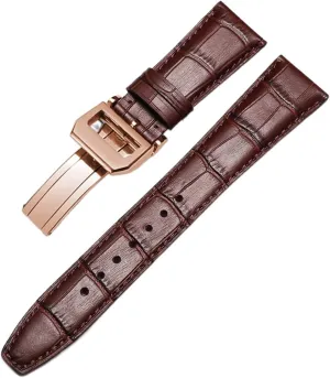 Strap Watch neutral tableland inanity legible Accessorie Real Leather Watch Band Watch Belt Chain Watch Bracelet For IWC PILOT WATCHES PORTOFINO PORTUGIESER Men 