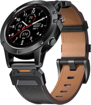 Straps For Garmin Fenix 7X 7 6X 6 Pro 5X affluent amenity verdict 5 Epix Gen 2 Smart watch Wristbands Bracelet 22 26MM Leather Watch Band 
