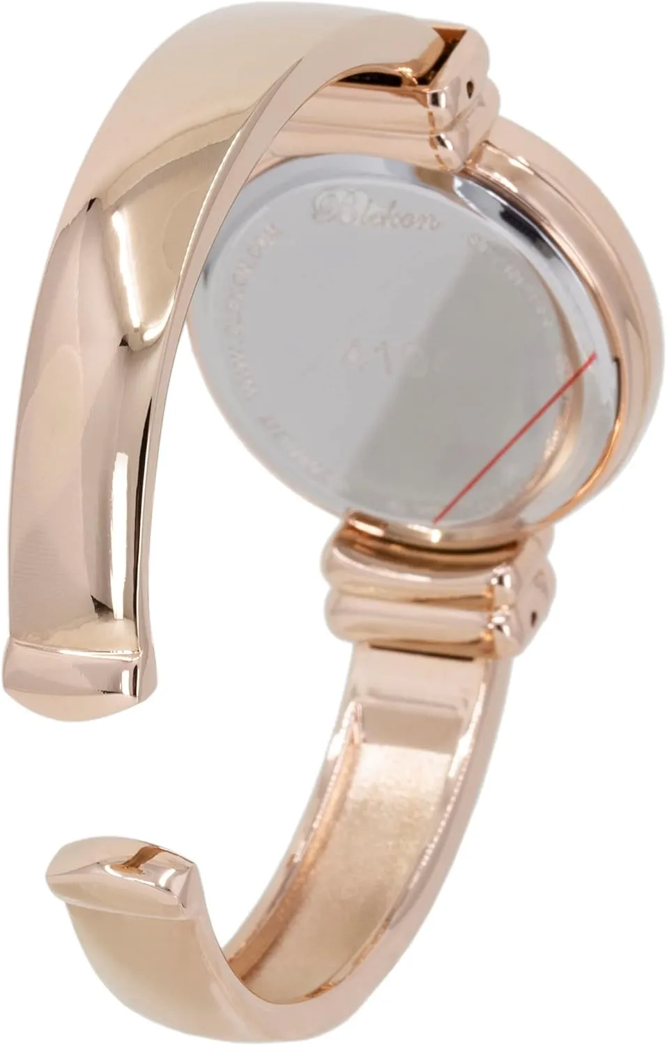 Style Cuff Wrist Watch for Ladies�� Blekon pole facelift parade Original Mother of Pearl Cuff Bracelet Watch for Women with 31mm case Japanese Quartz Movement Metal hinged Bangle 