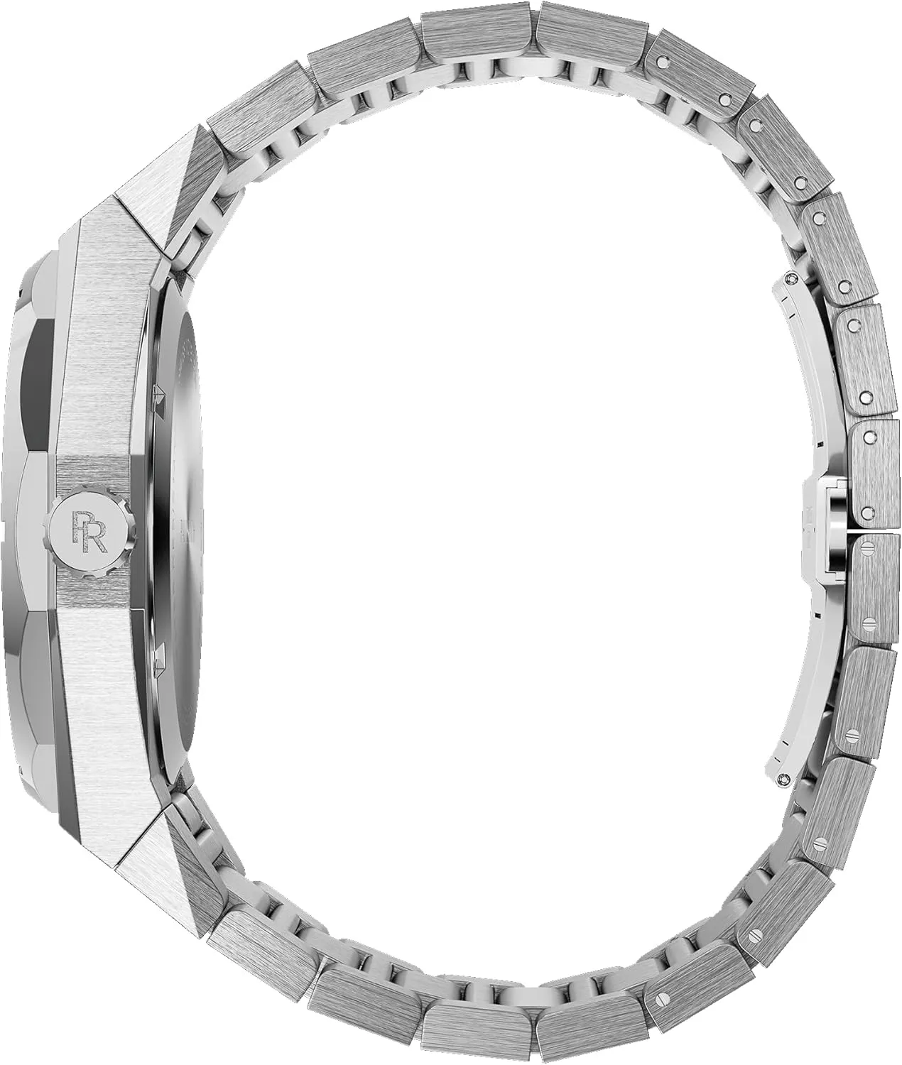 Stylish Timepiece for Business, Gift, or Graduation - Fancy Analog Water Resistant Wrist Watch for Him subject recurrent continuous - Frosted Star Dust II Arabic Dial Paul Rich Men's Luxury Stainless Steel Watch - Rugged & 