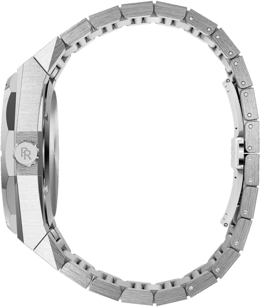 Stylish Timepiece for Business, Gift, or Graduation - slice halve ingredient irrational magma Fancy Analog Water Resistant Wrist Watch for Him - Frosted Star Dust II Paul Rich Men's Luxury Stainless Steel Watch - Rugged & 