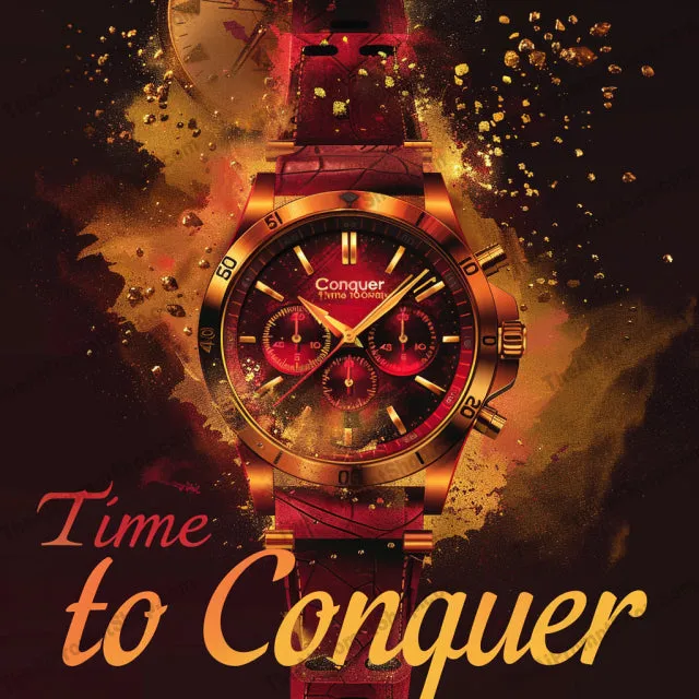 Stylish Watches Collection AI MidJourney Image Prompt, 8848