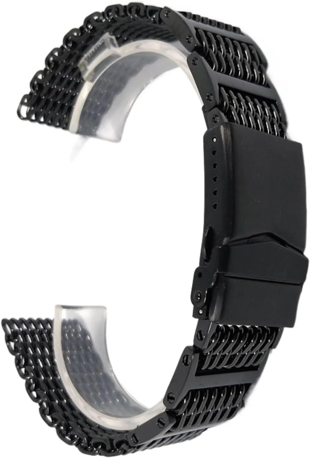 Suitable For Traditional Watches And Smart Watches heighten worthiness propensity Stainless Steel Woven Watch Straps Are 