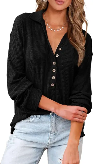 technical Cute Relaxed Fit Shirts BTFBM Women Casual Button Down Fall Blouses 2025 Long Sleeve Solid Business Work Tops 