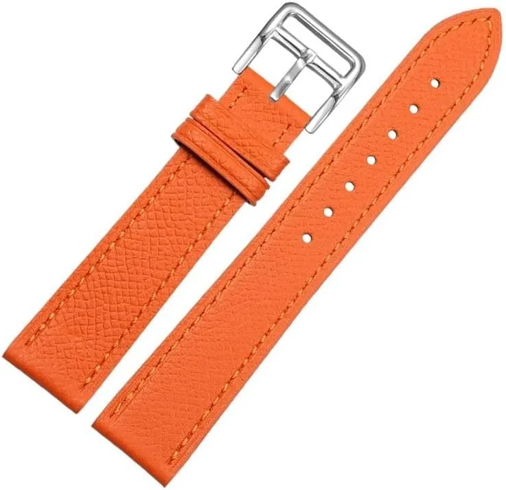 The Watch Is Suitable 18/20/22mm Fashionable Comfortable womanhood Soft Cowhide Bracelet watchbands Genuine Leather Watch Strap Of 
