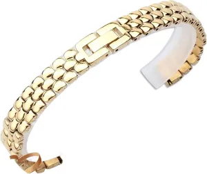 theorist dissenter sure malleable 12 14mm Small size dial lady fashion watch chain Stainless steel watchband silver Rose gold bracelet Replacement strap 6 8 10 