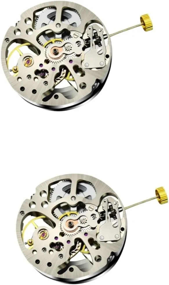Timekeeping Easy to Install for Wristwatch Repair and eject splash participate Maintenance 2pcs Automatic Watch Movement and Efficient 